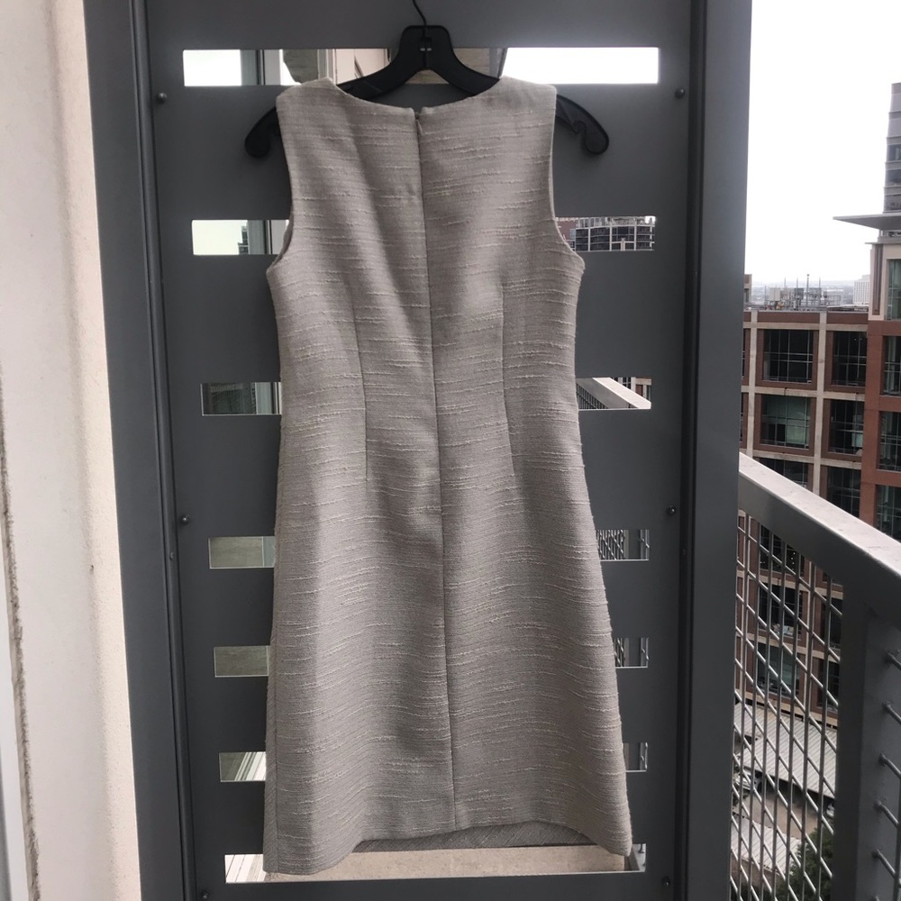 NWT Banana Republic Champagne Shine Shift Dress - Picture 3 of 7